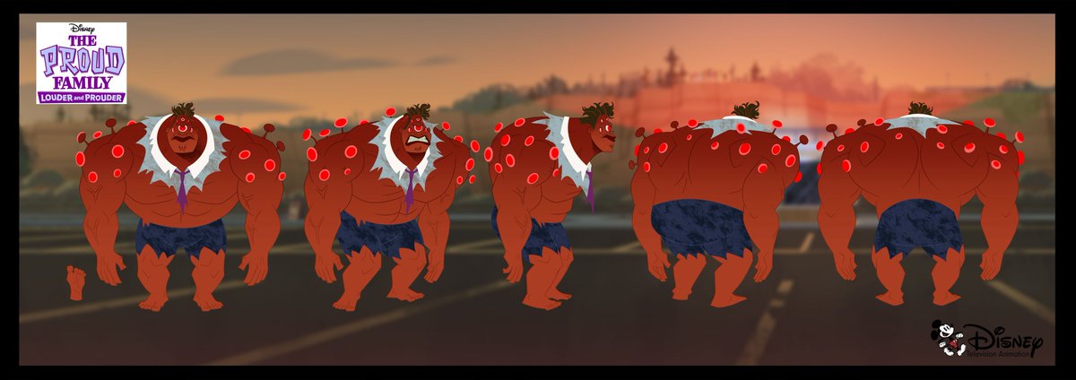 mig_a_mac's tweet photo. The Proud Family: Louder and Prouder - Season 4 Episode 7: V is for Violence.
Coloring Oscar as a huge red monster was not in my bingo card. lol But it was fun! 👹
Art Director: @eastwoodwong
#ColorDesign #ProudFamily #Disney #DisneyTVA #DisneyArt #ProudFamilyLouderandProuder https://t.co/xdkQhmbrP1