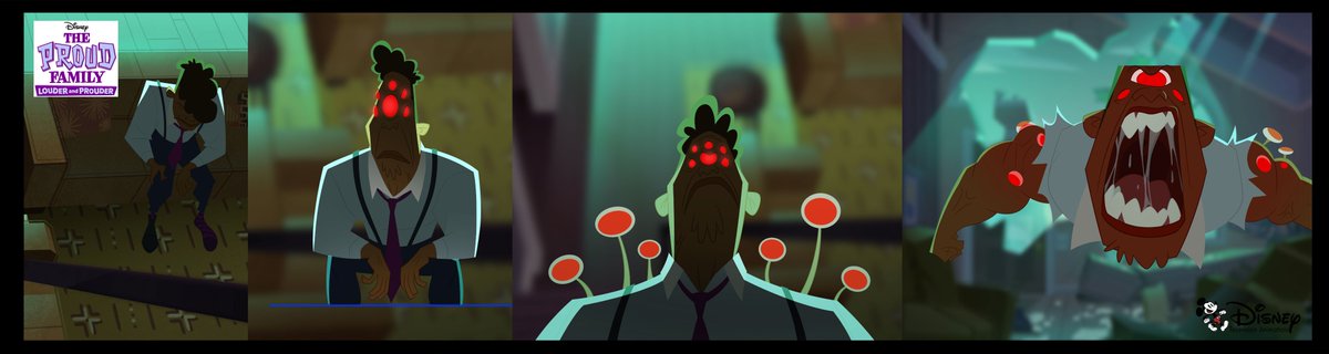 mig_a_mac's tweet photo. The Proud Family: Louder and Prouder - Season 4 Episode 7: V is for Violence.
Coloring Oscar as a huge red monster was not in my bingo card. lol But it was fun! 👹
Art Director: @eastwoodwong
#ColorDesign #ProudFamily #Disney #DisneyTVA #DisneyArt #ProudFamilyLouderandProuder https://t.co/xdkQhmbrP1