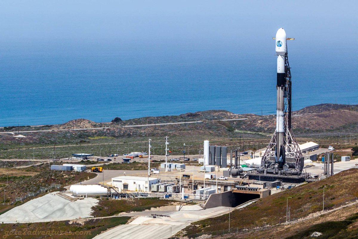 GTaerospace's tweet photo. From Georgia to California, next stop: space. The NASA GPDM spacecraft has arrived at Vandenberg Space Force Base and is prepping for launch aboard a #SpaceX Transporter mission. #GeorgiaTech students will serve as mission control once in orbit.
#GTaerospace #AerospaceEngineering https://t.co/TtSdL2M1g1