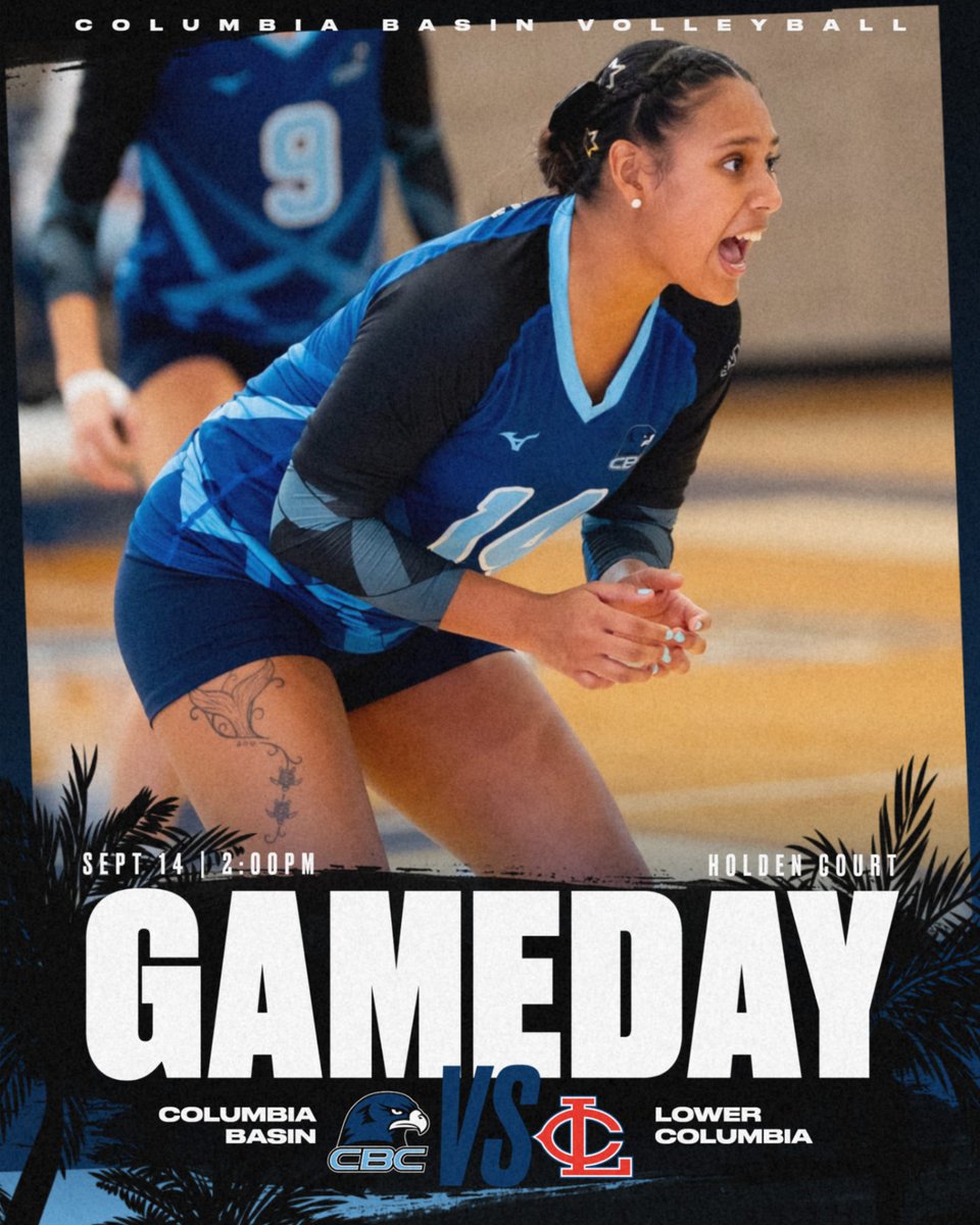 CBCAthletics's tweet photo. Volleyball takes on Lower Columbia in a battle of the Columbia. First serve at 2pm! #allin #cbcvolleyball https://t.co/NgG9frmqUv