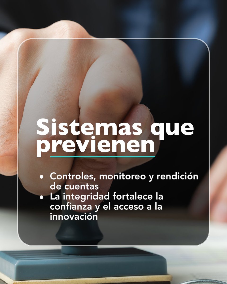 amidmx's tweet photo. Fortalecer la integridad en el sector salud requiere acciones concretas: procesos claros, mecanismos de control y una cultura ética sólida.
La anticorrupción genera confianza, impulsa entornos responsables y contribuye a que más pacientes accedan a tecnologías médicas de calidad. https://t.co/l9DAmBMn4n