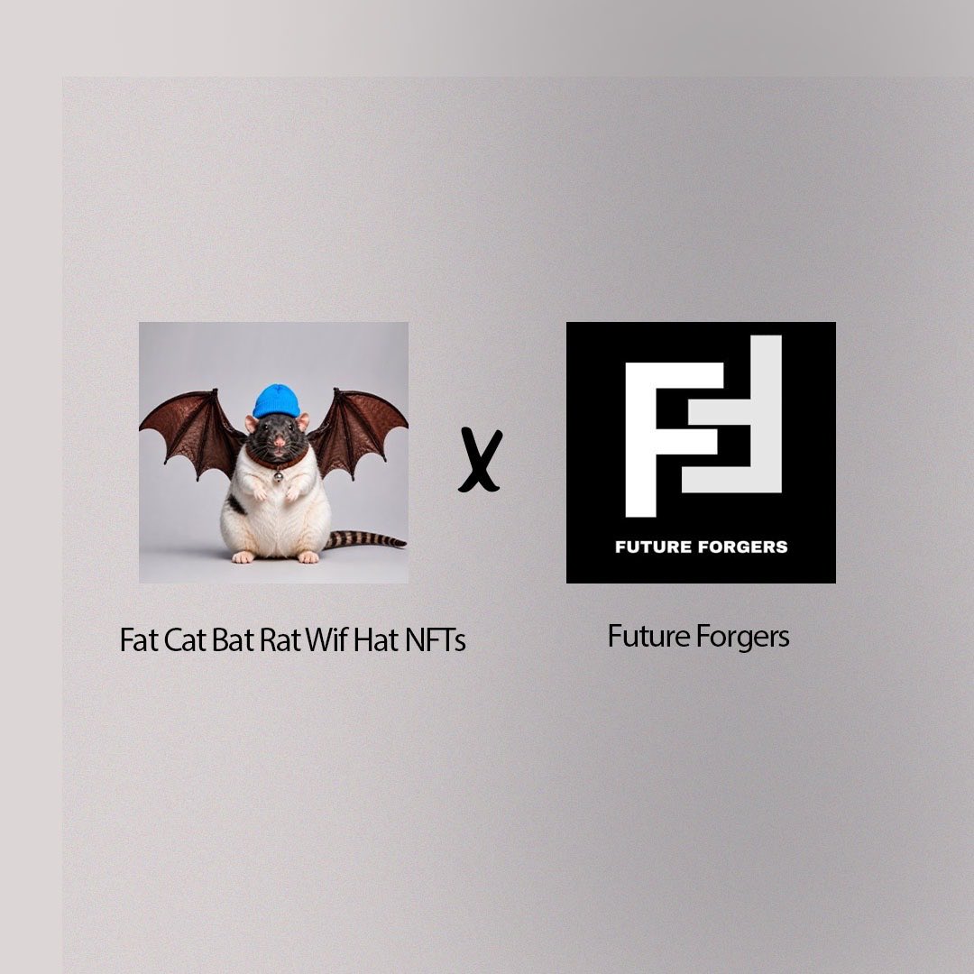 FutureForgers's tweet photo. Happy to announce collaboration with @fatcatbatratwif 

A fat cat. A bat. A rat. A blue hat. 
An unexpected character made for memes, playful art and a community that likes a little chaos.

– Chain: @arc 
– Supply: 10,000
– Price: FREE MINT
– Mint Date: TBA (Sep 16-17)

Requirements 
- follow @fatcatbatratwif + @FutureForgers + @MrBlahk_ 
- like and rt 
- tag a fren 
- drop 0x