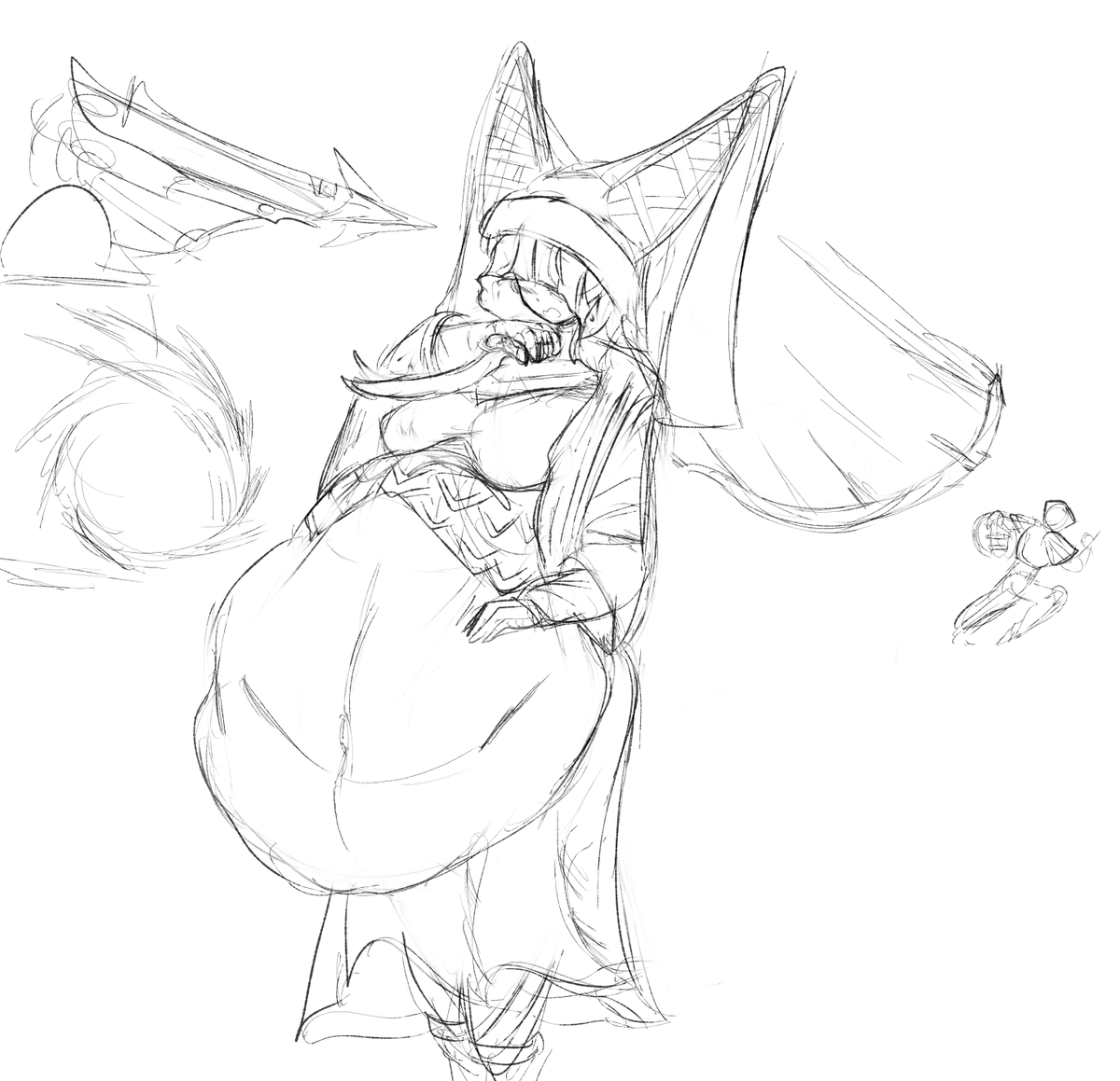 DrKoishi's tweet photo. elden ring but vore + random npc&amp; Enemy https://t.co/Huas1q9TUi