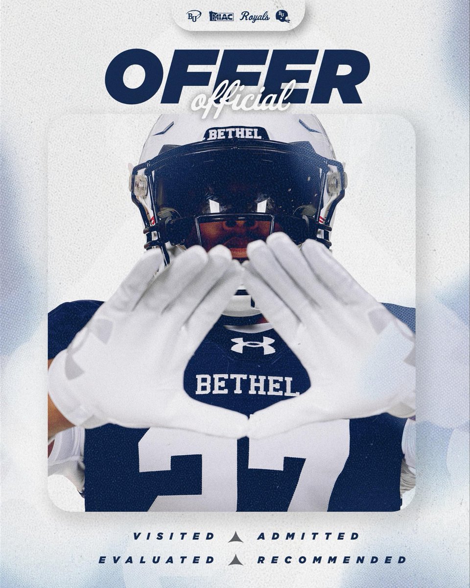 CStuckey_3's tweet photo. After a great conversation with @BethelRoyalsFB I am blessed to receive an offer!! @CentCougsFB @CoachDiggins https://t.co/oFSRlzuvlA