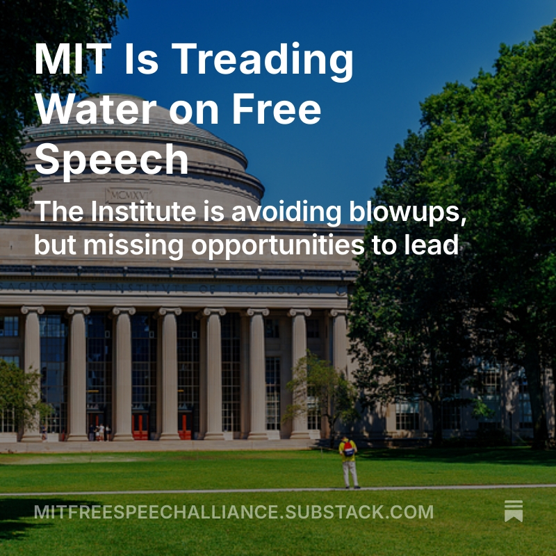 pebonilla's tweet photo. I registered some preliminary thoughts about @MIT's performance in @TheFIREorg's latest College Free Rankings last week, and you can check them out here. Hopefully I will have the chance to do a deeper dive into the figures and report further.
https://t.co/qzIblPy2AD https://t.co/gRbCOZsGvc