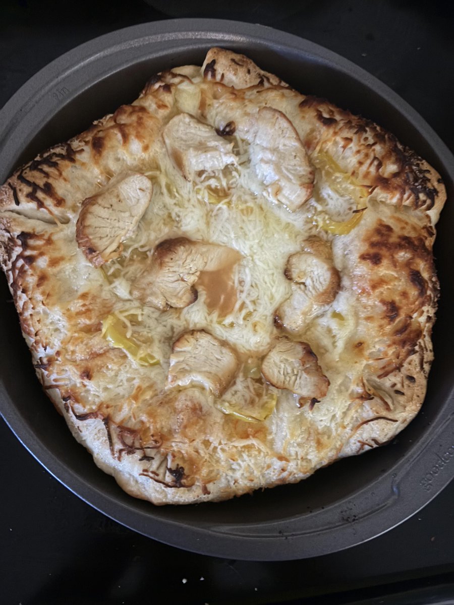 kitchen_chud's tweet photo. Just tried to make a foid(my lab partner) laugh. Apparently, making fun of Israel only works when your entire subjective experience revolves around Reddit and 3 discord servers. 

Fucking mozzarella cheese stick stuffed crust homemade goy-za. https://t.co/vnyB34MfAp
