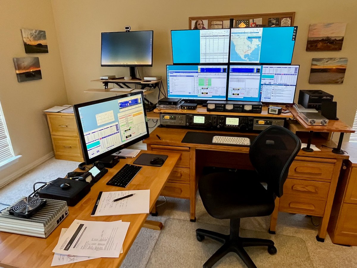 k5nd's tweet photo. Slow but fun in the September VHF Contest. https://t.co/6DYbyTMabV https://t.co/4Q9Crn1pE6