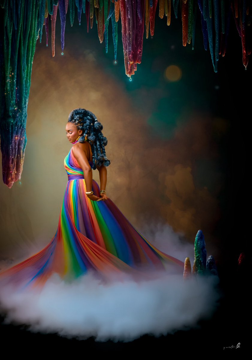 quistar_'s tweet photo. Of Flying Clouds, Fairytales and Candy Coloured Stalactites. 

Oh What a blessing it is to be able to bring to life an idea entirely crafted in one’s mind. 

With @officialjdess https://t.co/j8Bm06R2hJ