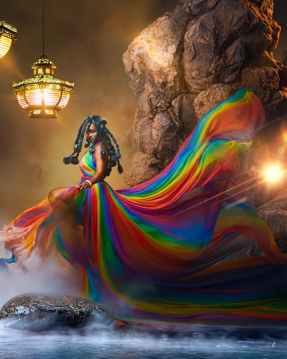 quistar_'s tweet photo. Of Flying Clouds, Fairytales and Candy Coloured Stalactites. 

Oh What a blessing it is to be able to bring to life an idea entirely crafted in one’s mind. 

With @officialjdess https://t.co/j8Bm06R2hJ
