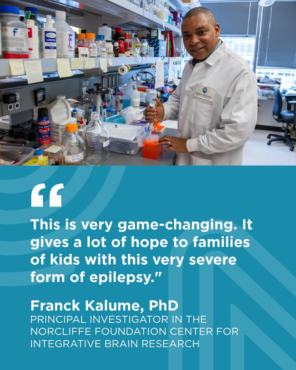 seattlechildren's tweet photo. We're proud to celebrate a promising gene therapy advancement from Seattle Children's researchers that could help transform the future of care for children living with severe epilepsy. Moments like these remind us why investing in research matters. Twenty years of research. Countless breakthroughs. One goal: better outcomes for kids.
 https://t.co/99XD4cXRvR

#20YearsStrong #SeattleChildrensResearch #InnovationForKids #Neuroscience