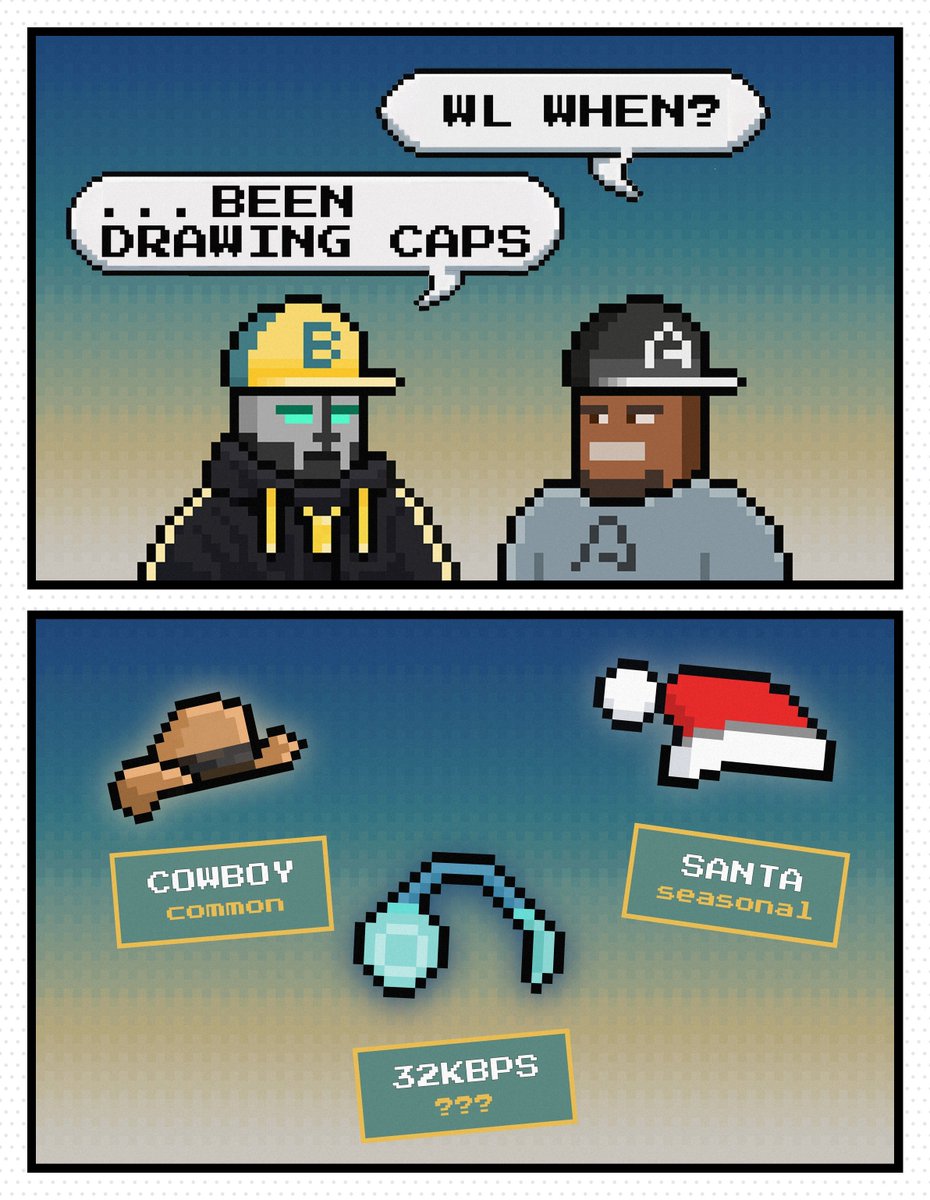 arc_brixes's tweet photo. ok ok we hear you
wl opens tomorrow
for real this time

anyway look at these new caps 👇
@arc 

btw
comment: Brixes + your EVM wallet

10 GTD up for raffle 👀 https://t.co/q14mCv6R9M