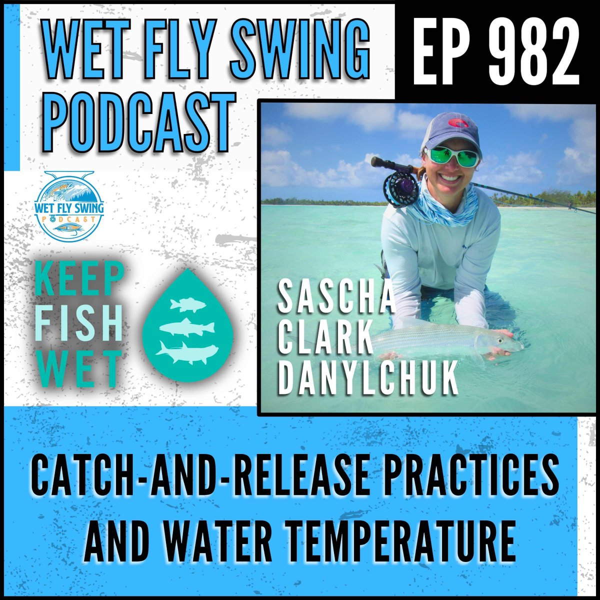 wetflyswing's tweet photo. Dave talks with Sascha Clark Danylchuk, executive director of Keep Fish Wet and a fisheries scientist, about simple ways anglers can improve the outcome for every fish they release. 

Listen here >> https://t.co/4hqV7ItfZF https://t.co/bUQqxJm66Z