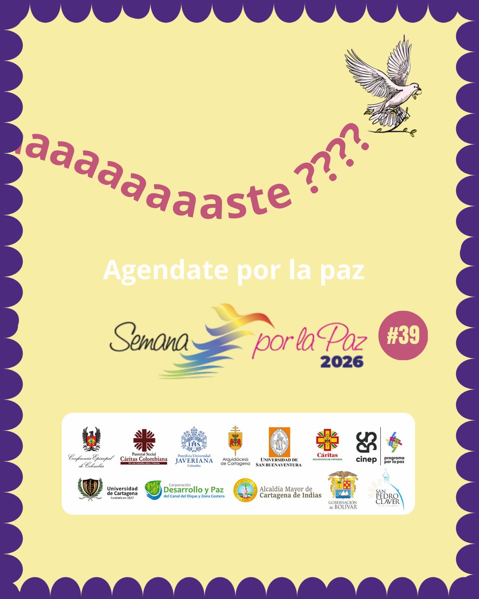 pdpdiqueco's tweet photo. 📅 Agéndate, participa y sé parte de este camino por La Paz,porque cuando nos encontramos, dialogamos y actuamos, la paz también se hace posible.🌱 https://t.co/dFyYpNpk0m