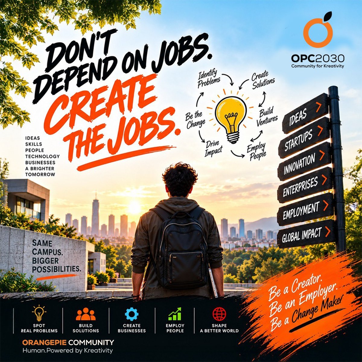 Orangepieai's tweet photo. The future belongs to those who think differently, create boldly, and keep learning.
From building your personal brand to turning ideas into impact, from mastering AI to becoming a better storyteller.
Learn. Create. Connect. Innovate. Grow.
#ThinkDifferent #StudentCommunity https://t.co/Wqvizhc07I