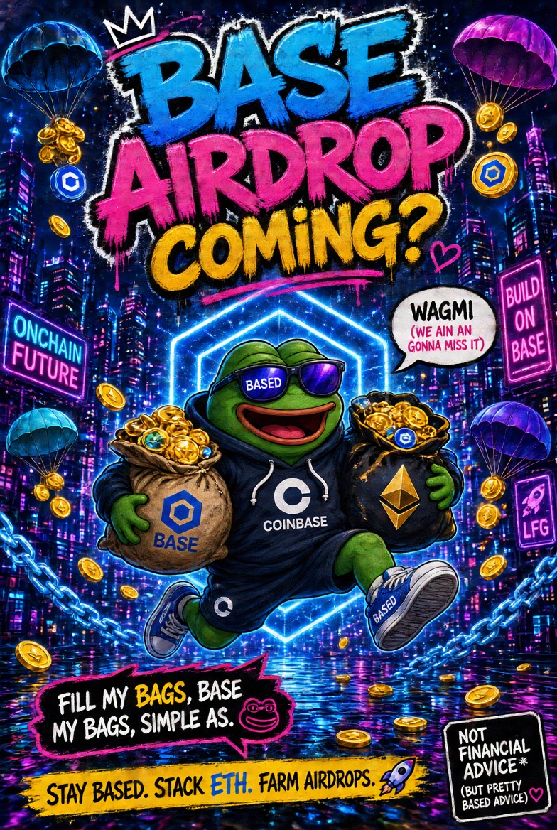 _rocio_sabina's tweet photo. Base Airdrop Alert
No official token or airdrop confirmed yet, but Base is exploring a network token. Stay active — bridge, swap, use apps & build onchain history. Don’t miss the potential drop!
#Base #BaseAirdrop #Crypto #Web3 #Coinbase #L2 https://t.co/ptuspJD2eN