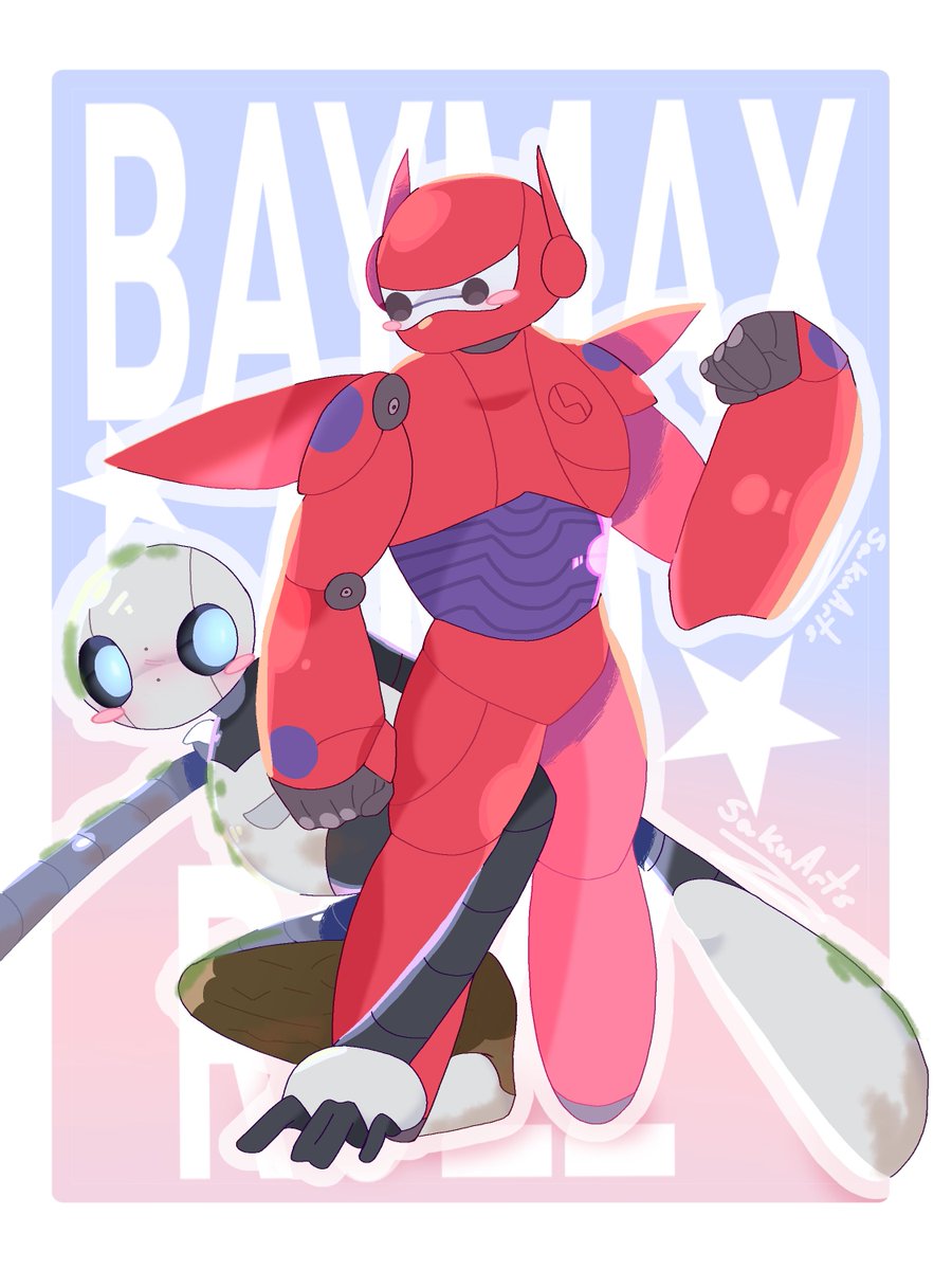 Saku4rts_'s tweet photo. Baymax y rozz🩷🩷
Ya que no lo publique en mi antigua cuenta decidí publicarlo aquí porque a pesar de que falta poco para que este dibujo tenga 2 años sigue siendo mi pieza favorita 💕 #bighero6 #thewildrobot #fanart #oldart https://t.co/PNEyefOLED