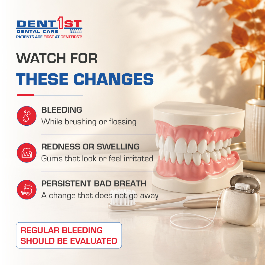DentFirst's tweet photo. Bleeding, tender, red or swollen gums are worth discussing with your dental team.  Schedule an evaluation with DentFirst. #GumHealth #DentFirst https://t.co/CmGcn2VyBY