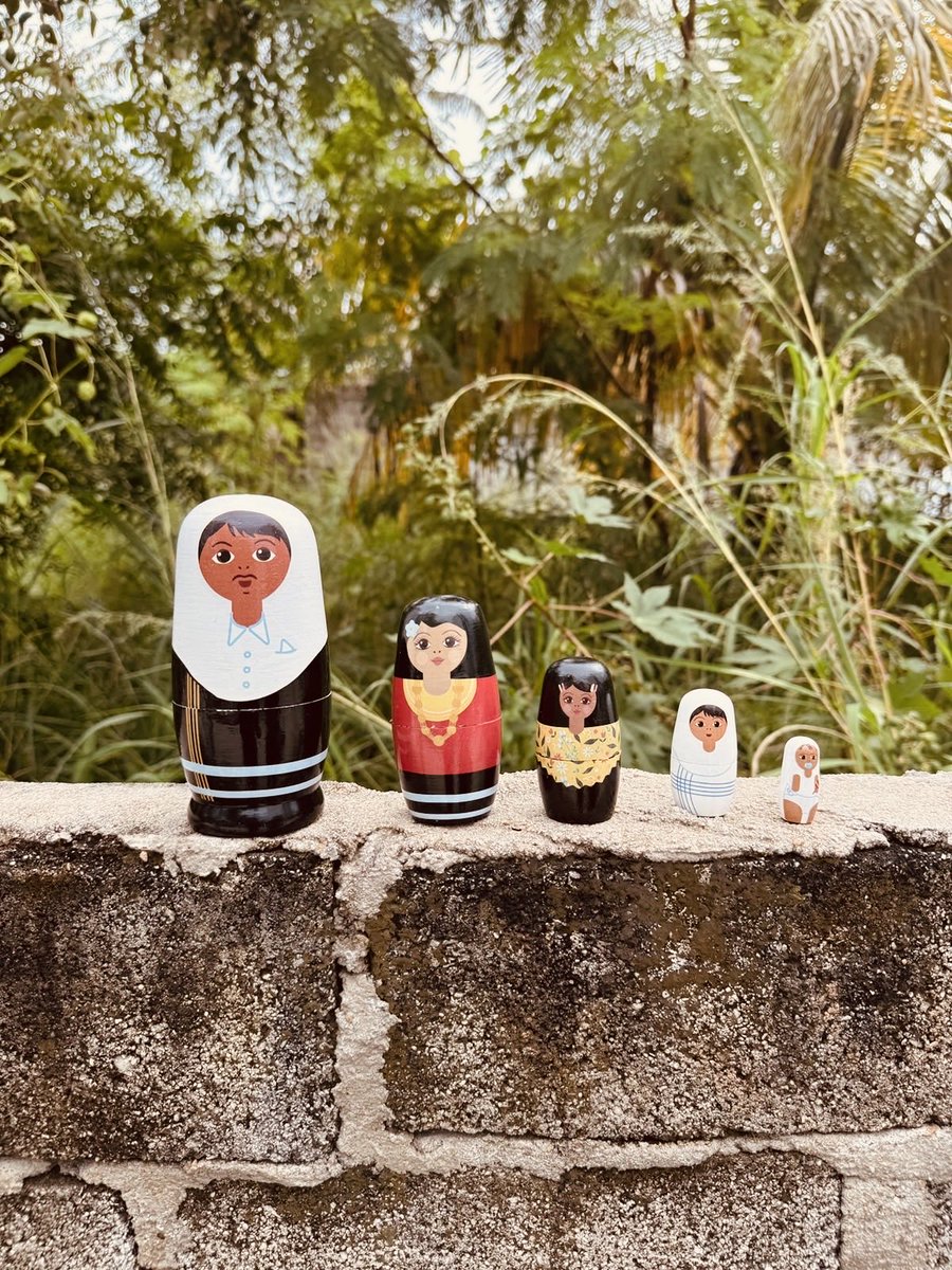 bead_mv's tweet photo. Introducing “Aaila” - the first Maldivian-themed nesting dolls!
Inspired by Maldivian culture, beautifully brought to life through another wonderful collaboration with @creativejous.
Handcrafted with love, creativity, and a touch of nostalgia!
#Aaila #Maldives #nestingdolls https://t.co/js8TdlrcEB