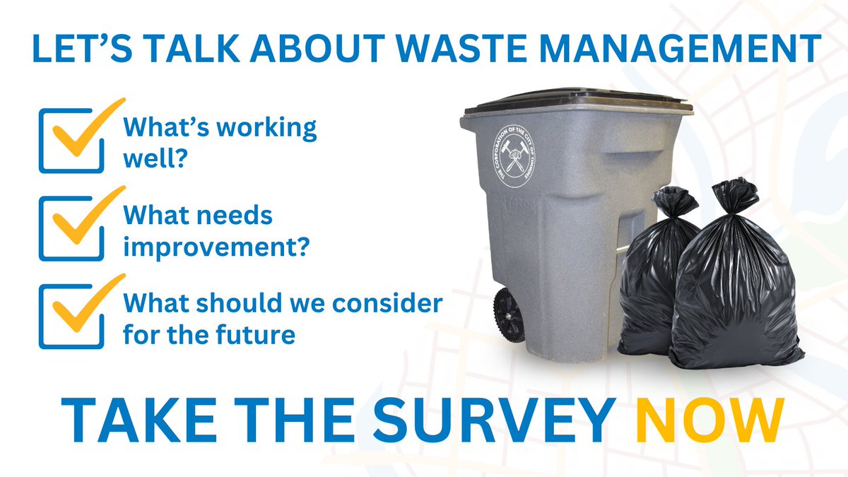CityOfTimmins's tweet photo. What’s working well in our waste system? What needs improvement? Your feedback will help us build a 25-year strategy and extend the lifespan of the Deloro Landfill.

Take the online survey here: https://t.co/hXVTtb7dDX

#Timmins #CommunityInput #WMMP #HaveYourSay https://t.co/okHTsqRH6N