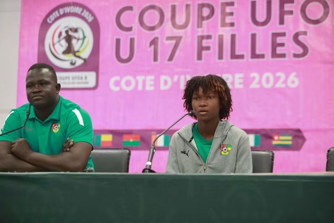 ZBalouki's tweet photo. Arrivées à #Yamoussoukro le dimanche 13 septembre, les #ÉperviersU17 filles s’apprêtent à faire leur entrée dans le tournoi UFOA B. Après une préparation de plusieurs semaines à Lomé, les Togolaises affrontent la #CôtedIvoire pour lancer leur campagne.

#Togo #UFOABU17 https://t.co/zacghwJJwy