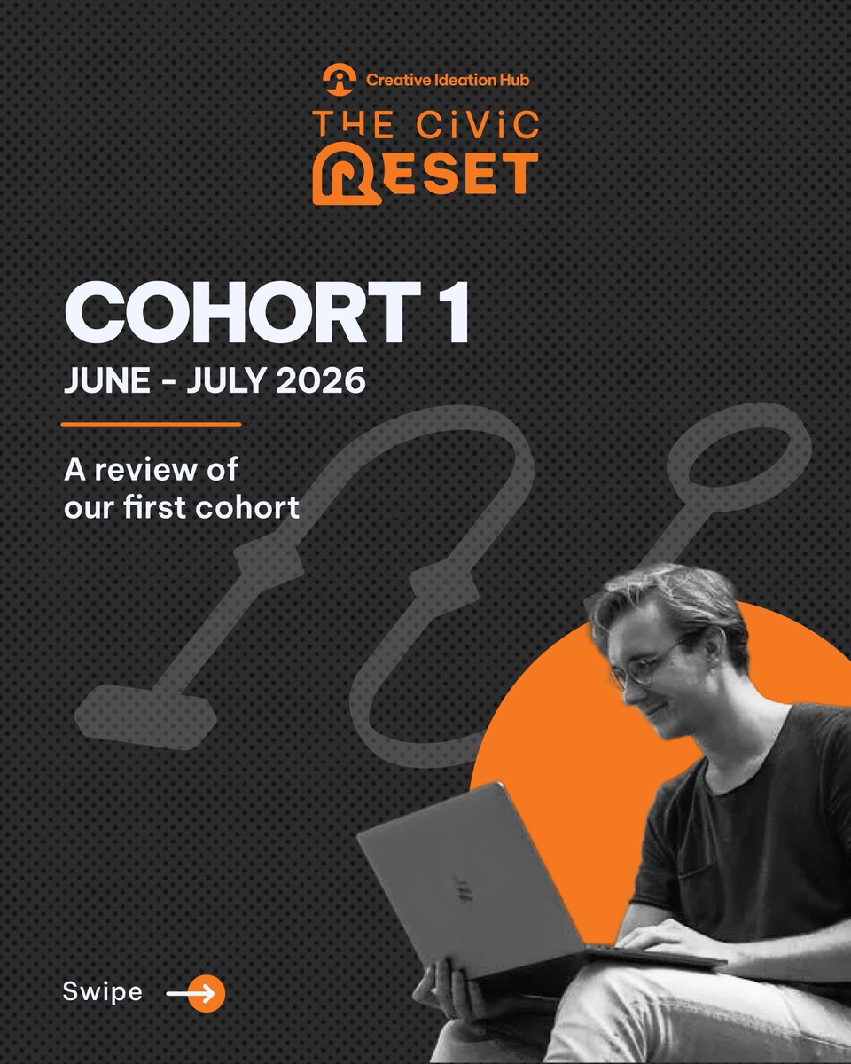 CreativeIHub's tweet photo. Sixteen young people joined Cohort 1 of The Civic Reset - Belfast to Glasgow. Six Saturdays on how local government actually works. https://t.co/9XXLYt4pBR