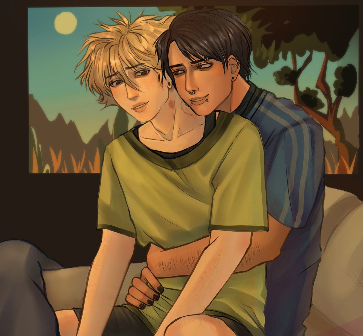 Silent_D0ve's tweet photo. They had a very good night 😶

#spcreek #spcraig #sptweek #fanart https://t.co/b7vX94szDW