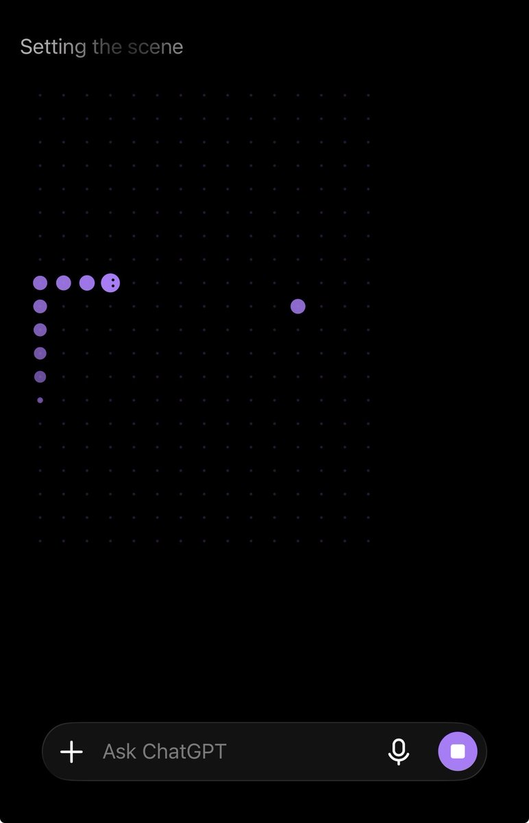 girlgenerating's tweet photo. omg i just noticed while tapping for no reason. hidden snake minigame in the new gpt image gen https://t.co/zkM4R27DLe