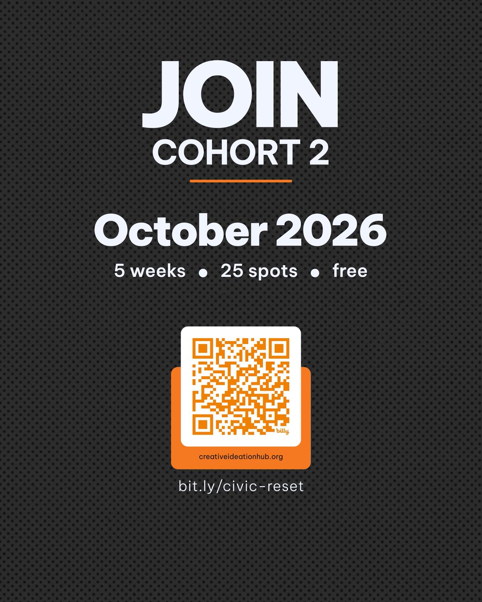 CreativeIHub's tweet photo. Everyone who stayed past week 2 finished. Cohort 2 opens this October - 50 spots. Apply by 26 Sept: https://t.co/NUpJawv8Sk #TheCivicReset https://t.co/IW0BO3WAwC