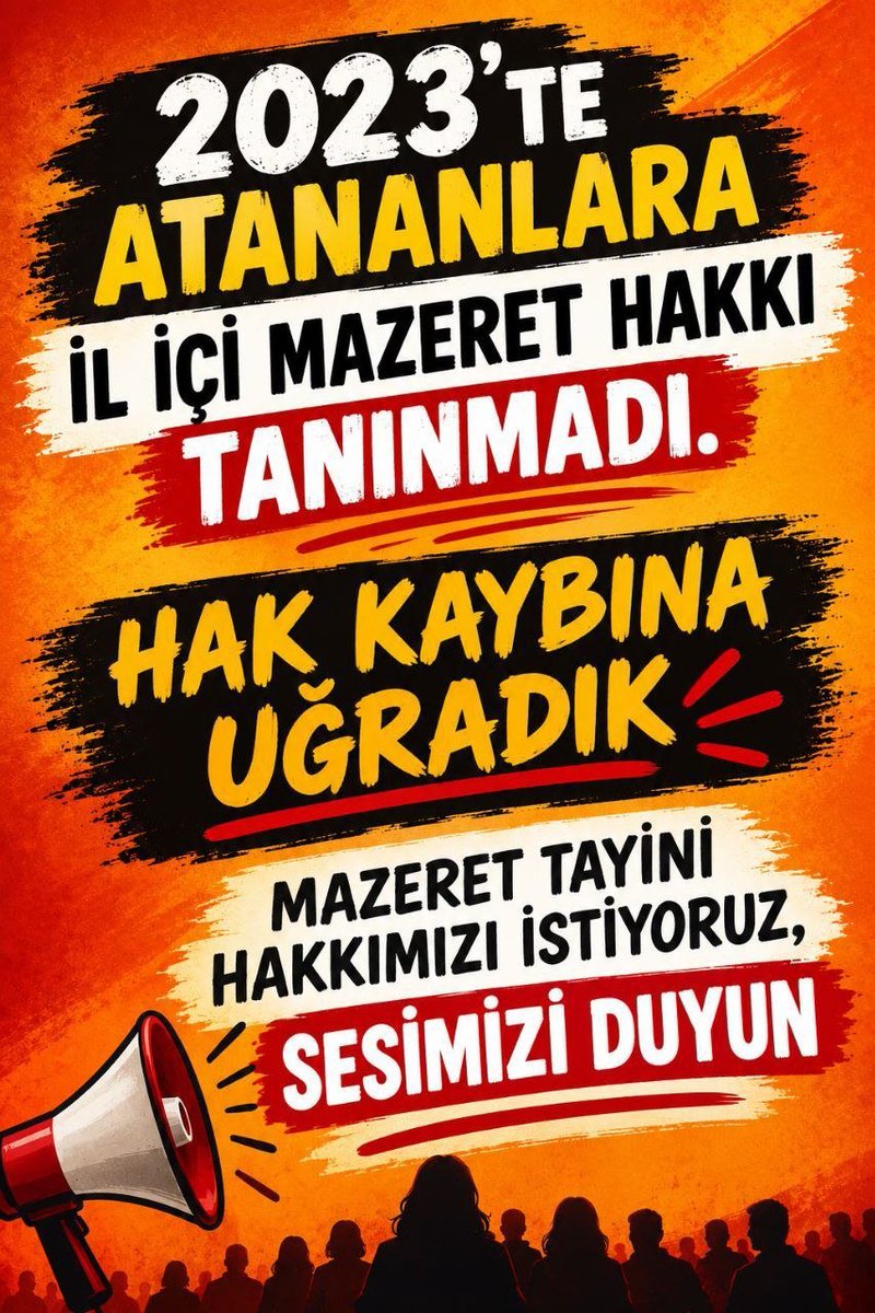 AayseBabat's tweet photo. @cftcblnt Il içi mazeret mağdurları sizden bir müjde bekliyor sayın Bakanım @EgitimBirSen   @Yusuf__Tekin  #iliçimazeretmüjdebekliyor https://t.co/qsyv07WKtt