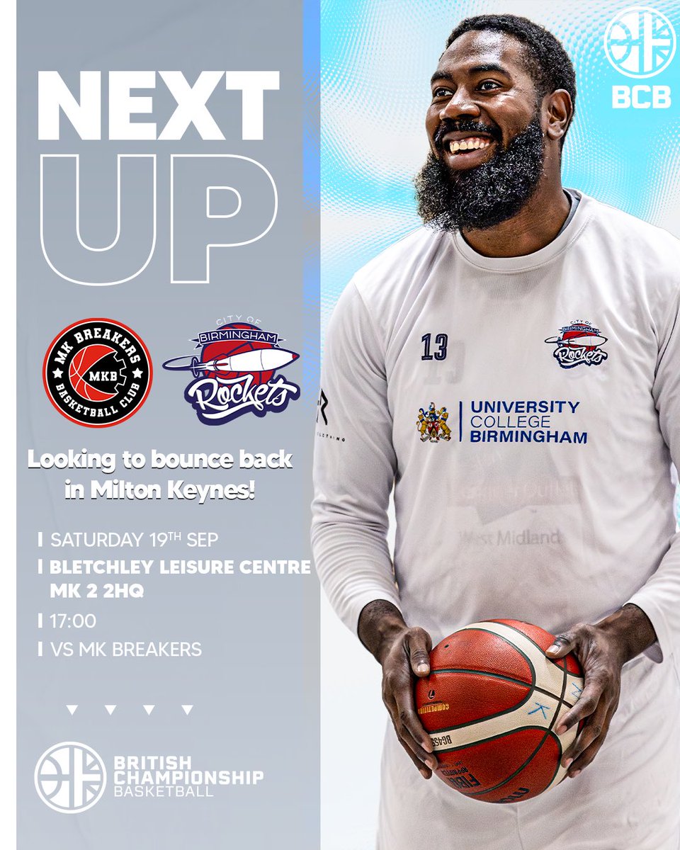 cobrockets's tweet photo. 🚀 Two BIG games lie ahead for your Rockets this weekend as we look to bounce back!

👨‍🎓 Students can take advantage of our 2 for £10 ticket offer - you won’t find a better value afternoon in Brum!

👉 https://t.co/Npd8TqXNSY

Come and support the team this Sunday!

#WeAreRockets https://t.co/jYGeJu5Rph