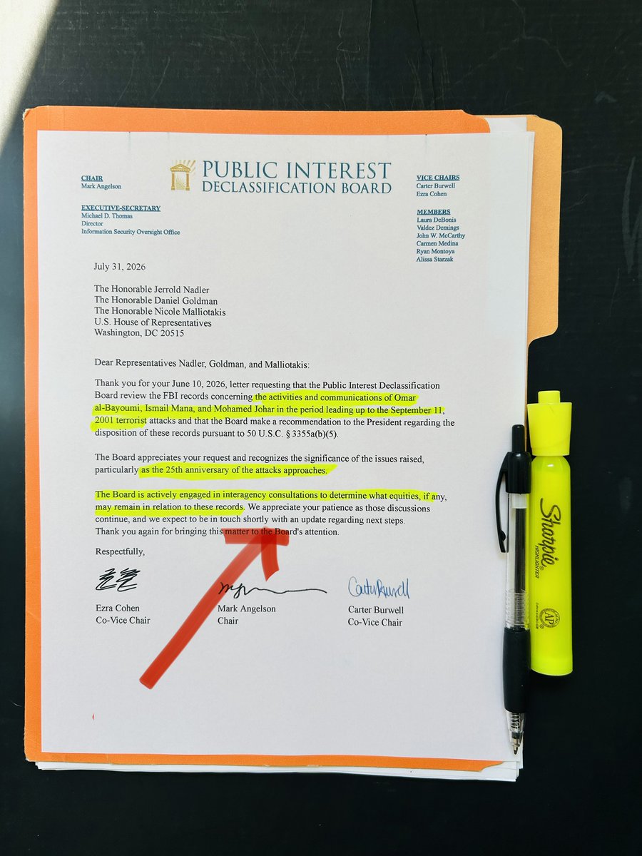 C__Herridge's tweet photo. 9/11 SECRET FILES: Now @realDonaldTrump is getting involved

FBI/CIA records reveal two Saudi government employees “may have served as an advance team” for the hijackers.  

After our exclusive 2025 investigation, the 9/11 families pressed the US government to release the FBI's analysis of Saudi phone records that is still hidden from the public.   

There is compelling evidence the US-based support network secured housing, bank accounts, driver’s licenses and even helped identify flight schools for the hijackers.

Over the weekend, President Trump said he will consider releasing more records in response to @TerrySStrada  

Grateful to see @AP @Reuters and other media outlets pick up the coverage that has been driven by independent reporting @X