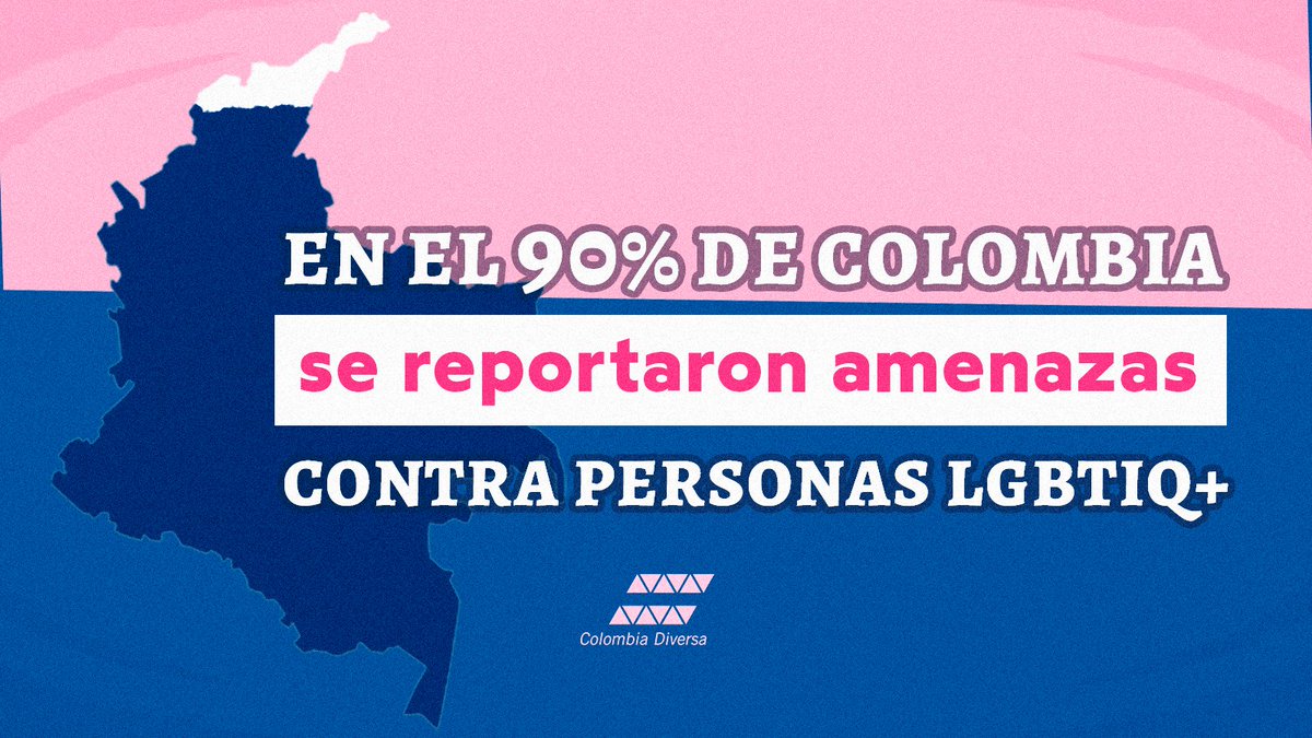 ColombiaDiversa's tweet photo. 🚨En 2024 registramos 58 amenazas contra personas LGBTIQ+. Aunque seguramente estemos ante un subregistro.

En 6 de cada 10 casos el móvil fue la violencia por prejuicio: las víctimas fueron violentadas por ser LGBTIQ+ y no únicamente por un problema de seguridad en la región. 👇 https://t.co/5R5rvxatNa