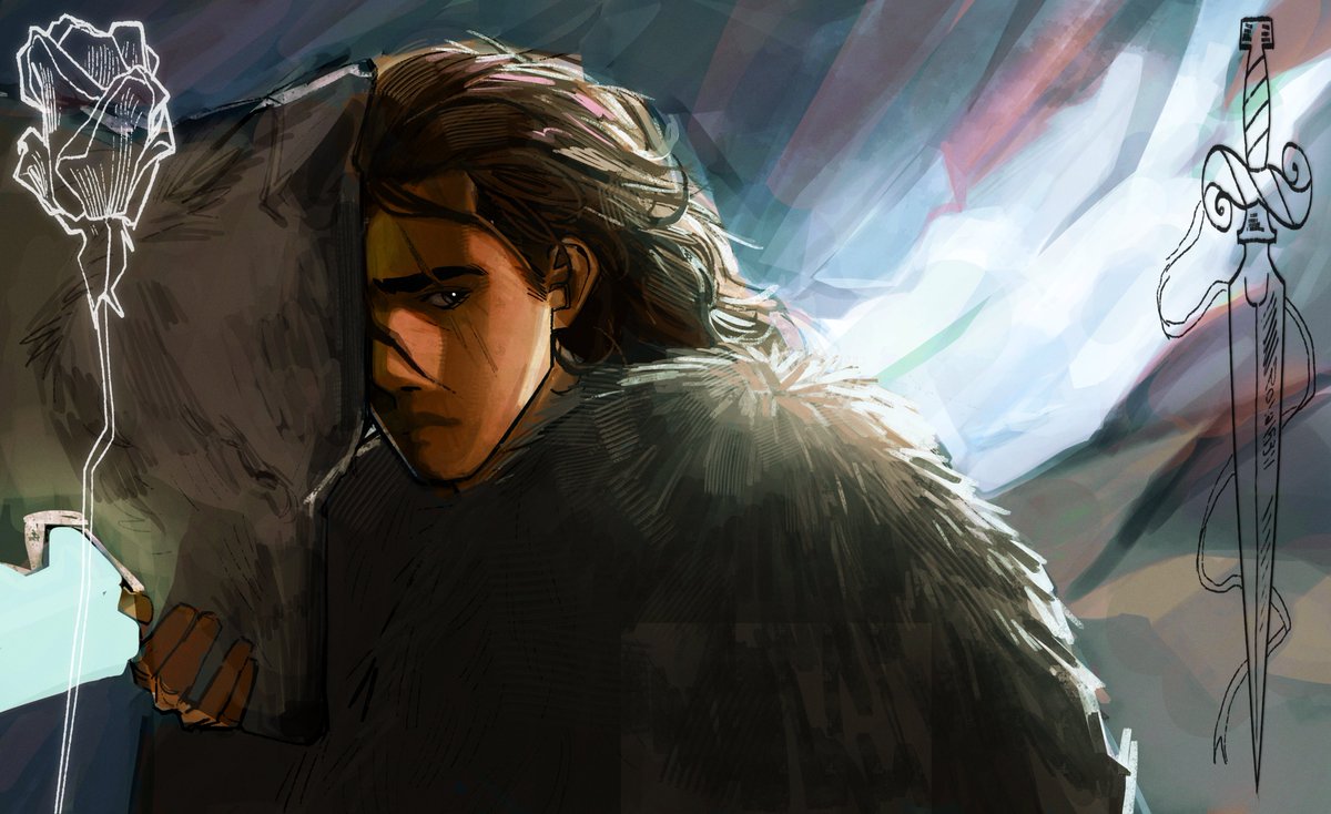 pola153's tweet photo. jon and ghost #asoiaf https://t.co/SHaDE7PhDJ
