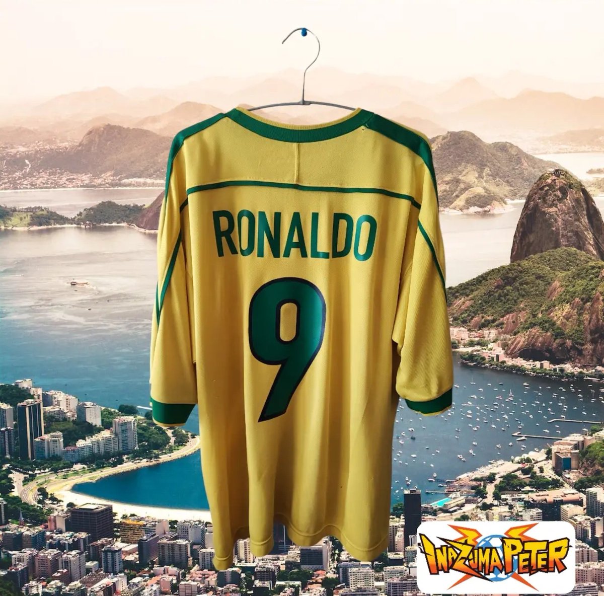 inazumapeter's tweet photo. Brasil 🇧🇷
I Home Kit I
| 1998/1999 |
| N°10 Ronaldo Nazario |
| Size XL I
| Nike | https://t.co/59Kd3RnKLt