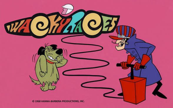 Toyhuntersholl2's tweet photo. Sept 14, 1968! Hanna Barbera’s Wacky Races premieres on CBS!
“The series features 11 cars racing against each other in various road rallies throughout North America, with all of the drivers hoping to win the title of the "World's Wackiest Racer"
#wackyraces #hannabarbera https://t.co/75oaz7Hlte