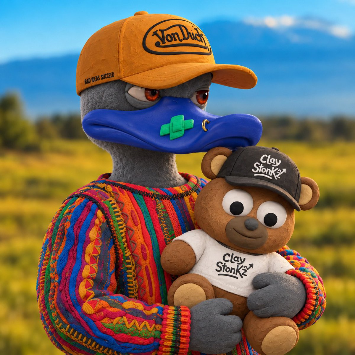 100GrandVan's tweet photo. Happy New Week Everyone 🥂
My Top 3 NFT holdings
1️⃣ Energy Wabbits-300+
2️⃣ Ugly Ducks- 38
3���⃣ BuilderBotsAI- 7
4️⃣ClayStonkz - 8
I support what I believe in.
#MintAWabbit ⚡️🐰
#MintADuck 🦆
#BotUp 🤖
#ClayUp https://t.co/zVjRLRXAIi