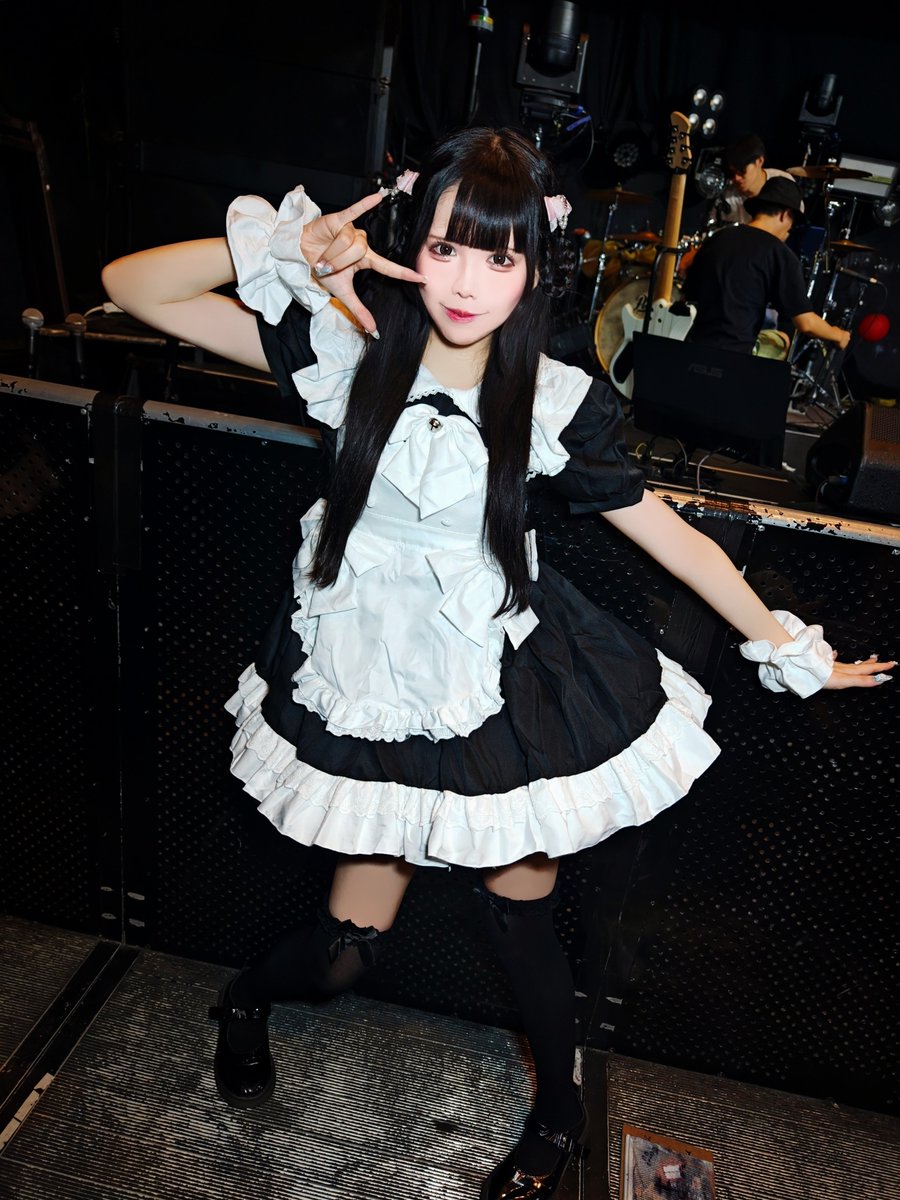 sutoren310's tweet photo. 9月12日
下園れいか生誕祭
1部
毒華冥土倶楽部
場所:渋谷WOMB
DaTuRa
白城えま
えまちゃんのメイド服姿がめちゃ可愛かった!
#毒花ノ生贄
#DaTuRa
#白城えま過保護隊 https://t.co/zZ8HRBHO04