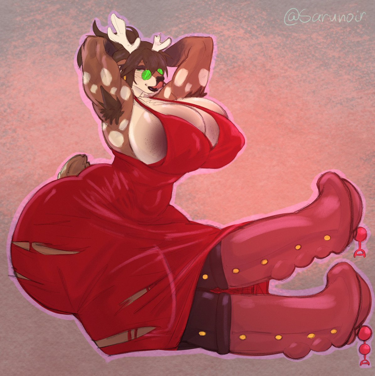 sarunoir's tweet photo. Can't hold all that on a dress! https://t.co/Mnjfs0mcic