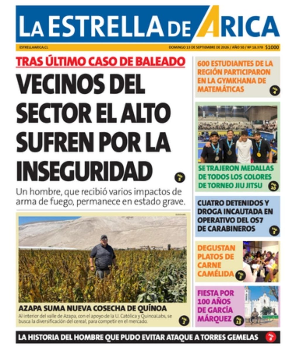 QuinoaLab's tweet photo. 📢 La #quinoa avanza en el Valle de Azapa! https://t.co/lLndUqP17R