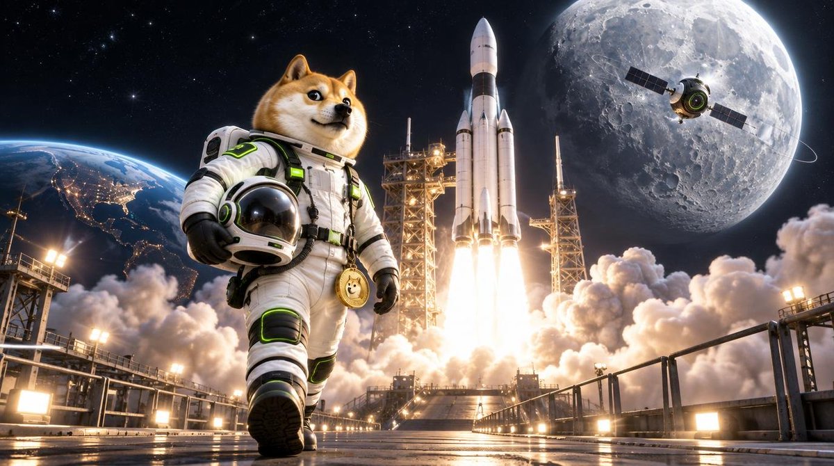dogenautrh's tweet photo. For years, “Doge to the moon” was just a meme.

Now there’s a real mission with the Moon in its sights.

$DOGENAUT was made for this moment.

The meme is becoming the mission.

CA: 0xe8972048f74c4911682fe8b4d11a9bb1d0c3b252 https://t.co/5ftkWYk11M