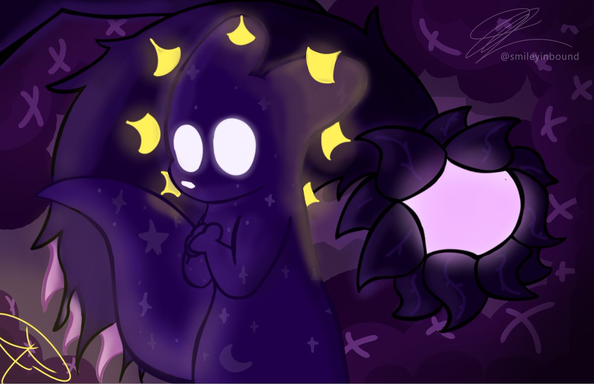 smileyinbound's tweet photo. The Watcher and The Prince #slugcat #rainworldwatcher #art https://t.co/6e0U3Adwwk