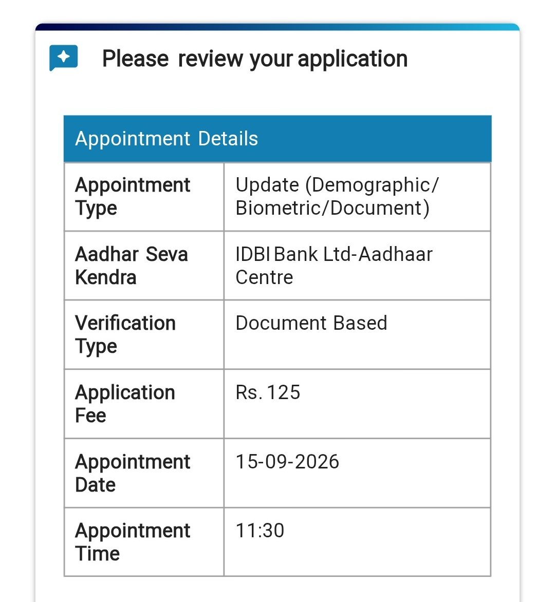 iMainakSarkar's tweet photo. @UIDAI @UIDAIRanchi  Before giving the option of schedule appointment on any listed centre, please ensure that the centres are currently operational. This prevents us from facing unnecessary inconvenience. There is a lack of communication with @IDBI_Bank @IDBIBankCares https://t.co/qqgHm08qoI