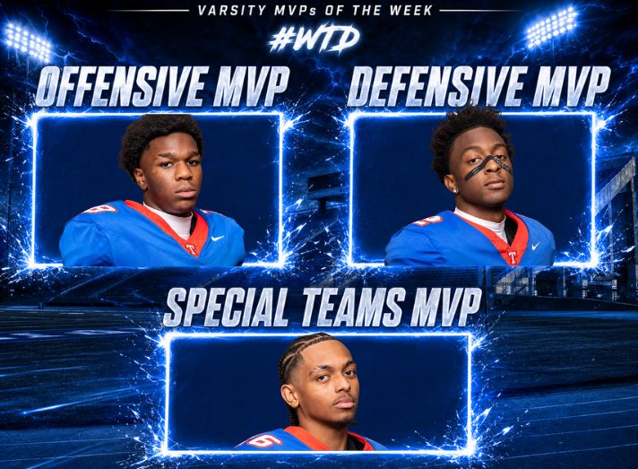 TempleFB254's tweet photo. MVPs of the Week 

Week 3 

Offense: Eric Shelly 👑🤷🏽‍♂️
Defense: A’Xavion Latouche 🏴‍☠️
Special Teams: Elijah Hackworth 🤲

#WTD #Commit2026 https://t.co/s6B2Jui4vr