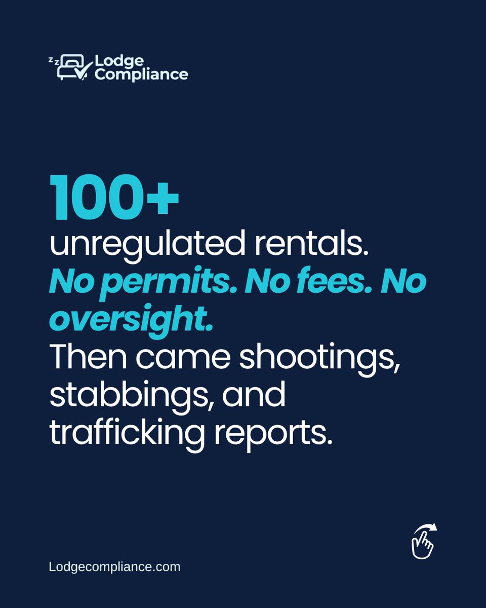 LodgeCompliance's tweet photo. National City just went from zero STR regulation to one of the strictest ordinances in San Diego County, capping permits at 180 units after shootings and stabbings were traced back to unsupervised rentals. No grandfathering. Every host reapplies from scratch. This is what happens when a city has no rules for years and then decides to catch up all at once. Compliance isn't the burden here. Getting caught without it is.
#ShortTermRental #AirbnbHost #sandiegostr #VacationRentalLaws #NationalCityCA