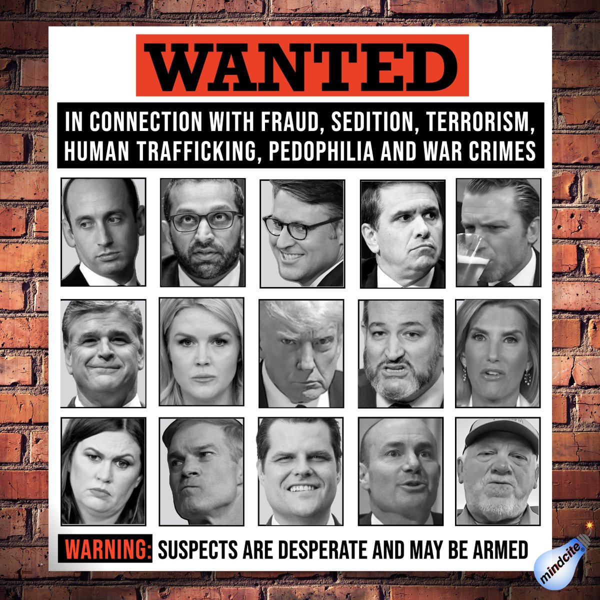Mindcite_US's tweet photo. Elect a president convicted of more felonies for financial fraud than Al Capone, Bernie Madoff and Elizabeth Holmes combined.
Expect the biggest crime wave in human history.
Vote Blue midterms to #StopTheRot. https://t.co/BOX2QMrfQo