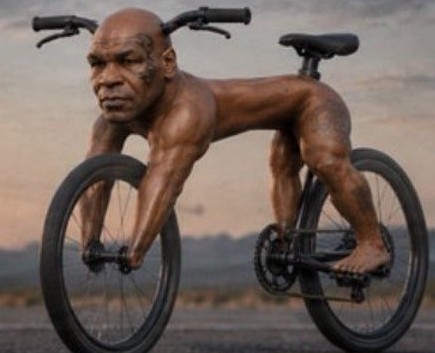 lemonfloss's tweet photo. The existential dread on my accountant’s face when he files my taxes and realises how much I’ve collectively made from Bike Tyson and Wheel Smith https://t.co/D9NvLCM5Js