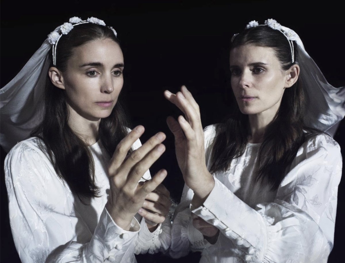peterhowellfilm's tweet photo. BUCKING FASTARD: Werner Herzog’s wild follow-your-dreams tale stars Kate and Rooney Mara as Jean and Joan Holbrooke, Irish sisters who dress alike, speak in unison, and become equally obsessed with their neighbour Gareth (Orlando Bloom). When he marries another woman and casts them aside, their response is violent enough to bring them before a judge, where they explain: “We did it for love.” But Herzog is only getting started. The sisters rescue a fox they name Cupid and try to dig a tunnel by hand through an Irish mountain, certain “there must be a better world out there.” The film has divided festival audiences, but I fell for its strange magic: pitch-perfect work from the Maras, dreamlike images by Peter Zeitlinger and Herzog’s enduring tenderness for beautiful eccentrics. Jean and Joan could be ghosts haunting his “Cave of Forgotten Dreams.” #TIFF26