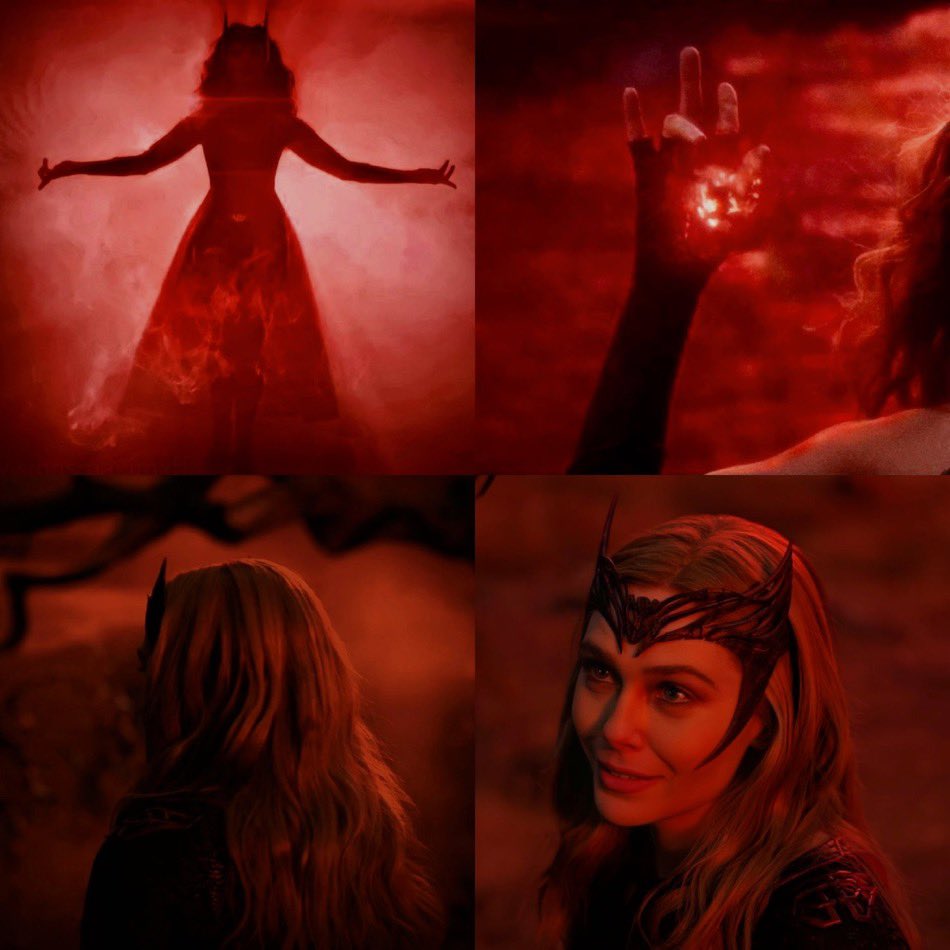 THESCARLETRED1's tweet photo. Scarlet Witch ❤️ https://t.co/0BPb8ROX1Z