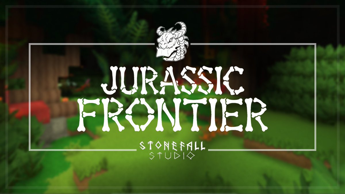StudioStonefall's tweet photo. 🌴 Name Reveal + Trailer Coming Soon!

We're proud to announce that our upcoming prehistoric life and paleontology mod will be called "Jurassic Frontier."

A short showcase trailer, featuring a glimpse of what the mod will bring, will be released this Friday.

Learn more: https://t.co/IwrLOdM93c

#Hytale #HytaleModding #JurassicFrontier