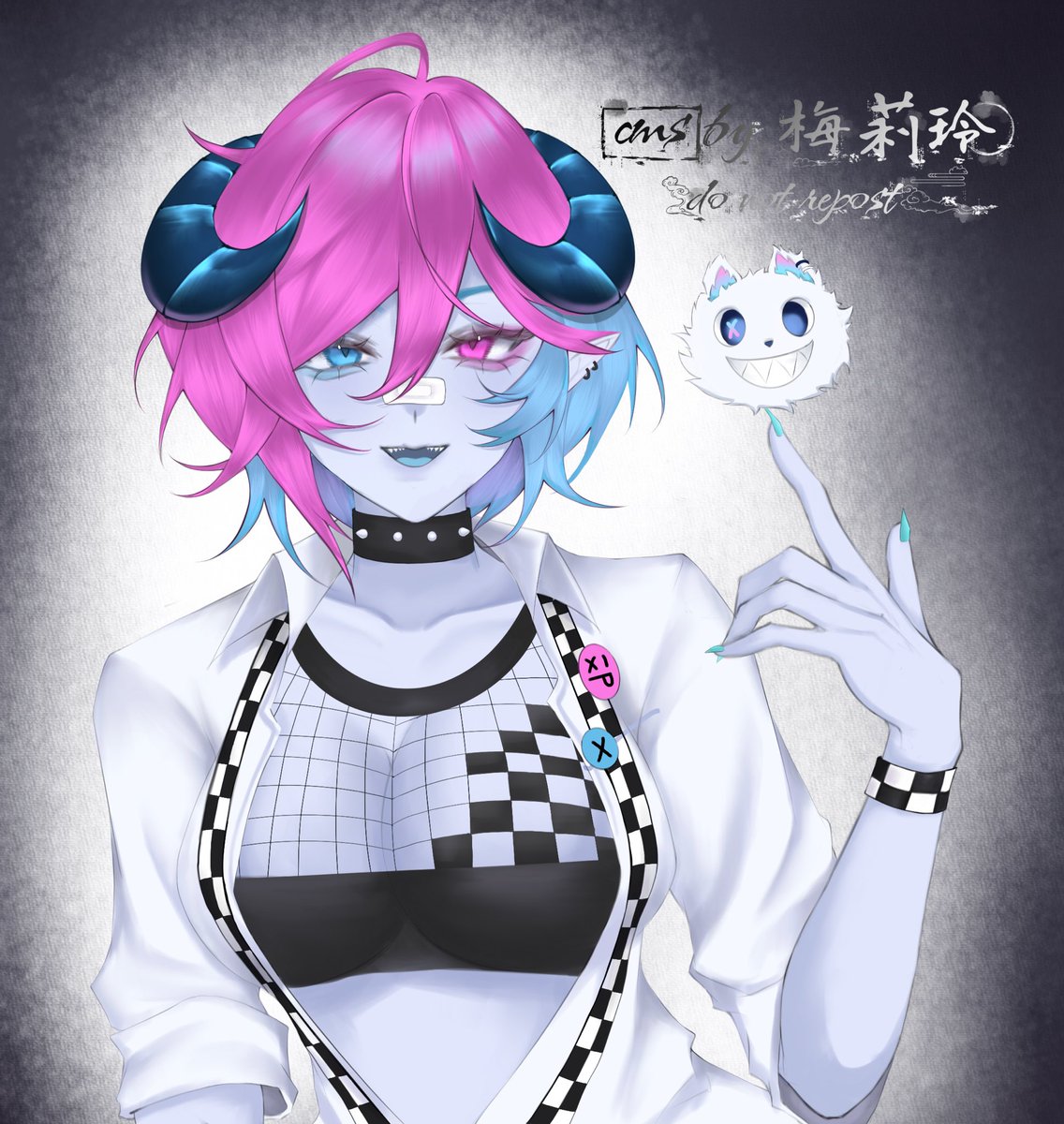 VeggieStew_'s tweet photo. cms for @.ZerGo0 🩵
#commission https://t.co/lKPsTO0Skm